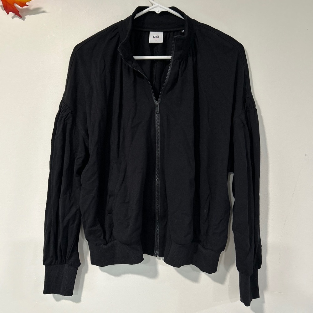 🌺Sporty Chic Ruched Mock Neck Zip Jacket